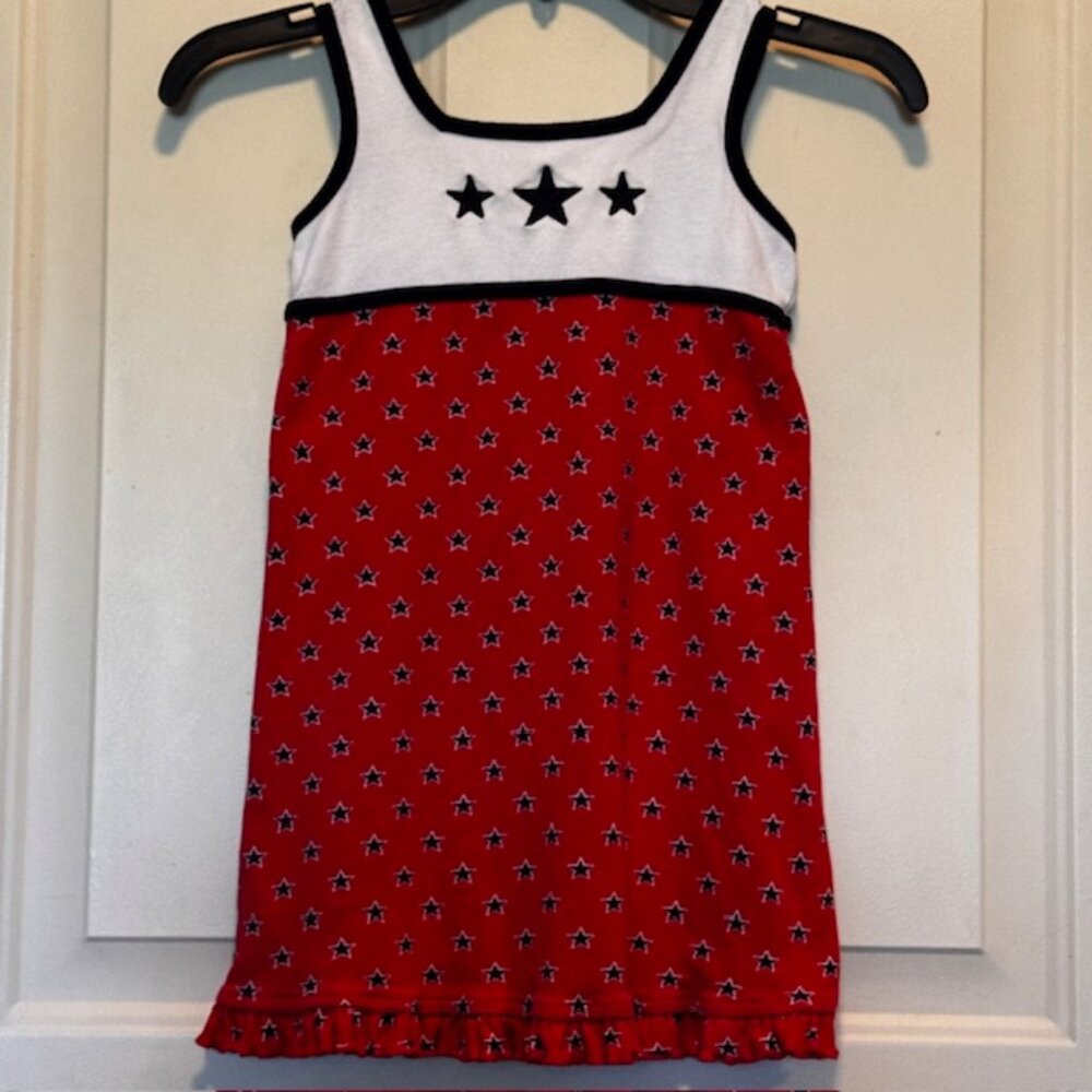 Zoey Red White & Blue Dress sz 6